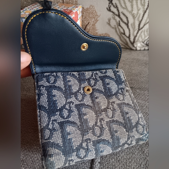 Christian Dior Saddle Wallet Trotter Vintage - Picture 3 of 10